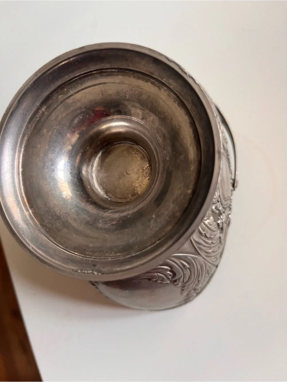 Silver Plated Ornate Decorative Bowl - Classic Home Accent